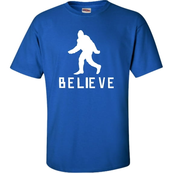 Adult Bigfoot Believe Sasquatch Squatch T-Shirt