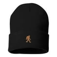 thumbnail image 1 of Adult Bigfoot Sasquatch Embroidered Cuffed Knit Beanie Cap, 1 of 1
