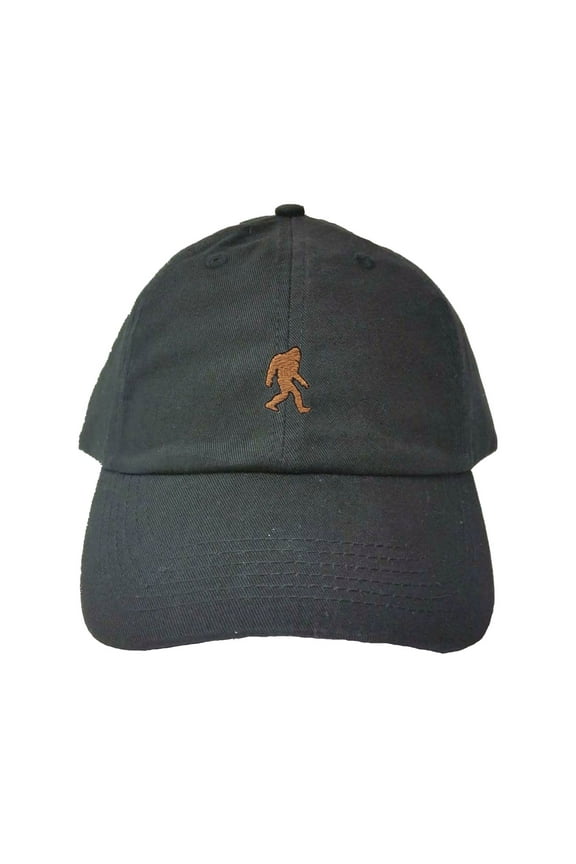 Adult Bigfoot Sasquatch Embroidered Dad Hat