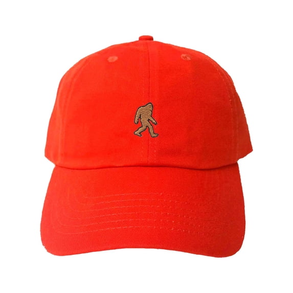 Adult Bigfoot Sasquatch Embroidered Dad Hat