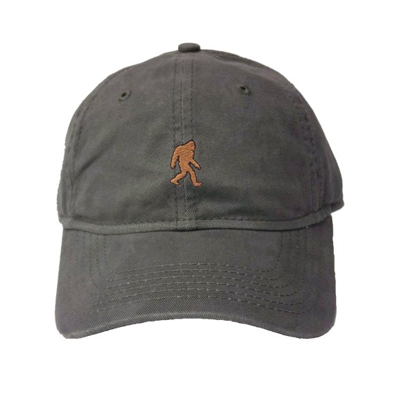 Adult Bigfoot Sasquatch Embroidered Deluxe Dad Hat