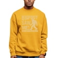 thumbnail image 1 of Adult Bigfoot Saw Me But Nobody Believes Him Squatch Sweatshirt Crewneck, 1 of 1