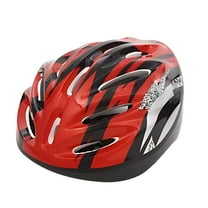 Adult Bike Helmet,Mountain Bike Helmet,Helmet Caps Bike Scooter Unisex Half Helmet Open Face Skull Hat Cap,Lightweight Modern Design, Dirt Cycling Mountain Bicycle(Red Adult:25-23in)