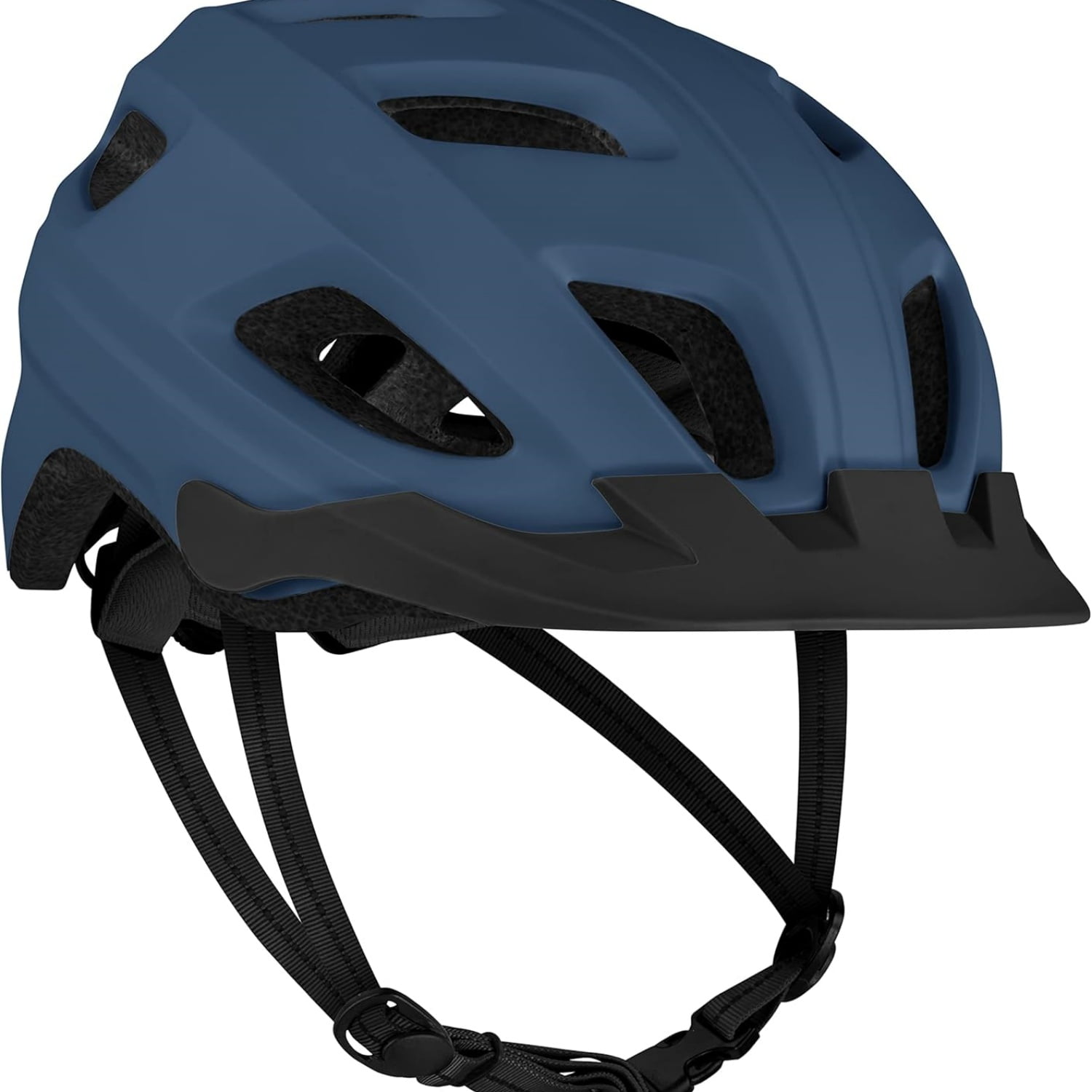 Adult Bike Helmet with LED Safety Light Adjustable Dial & Removable Visor - Adjustable Bicycle Cycling Helmet for Men & Women