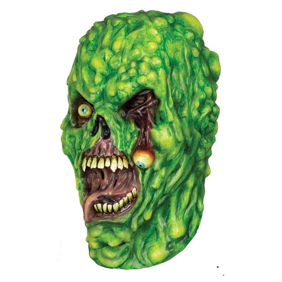 Green Biohazard Toxic Waste Zombie Mask