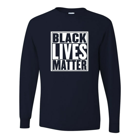 Adult Black Lives Matter Long Sleeve T-Shirt