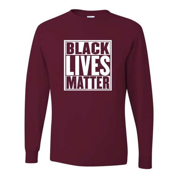 Adult Black Lives Matter Long Sleeve T-Shirt