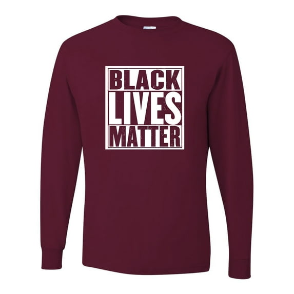 Adult Black Lives Matter Long Sleeve T-Shirt