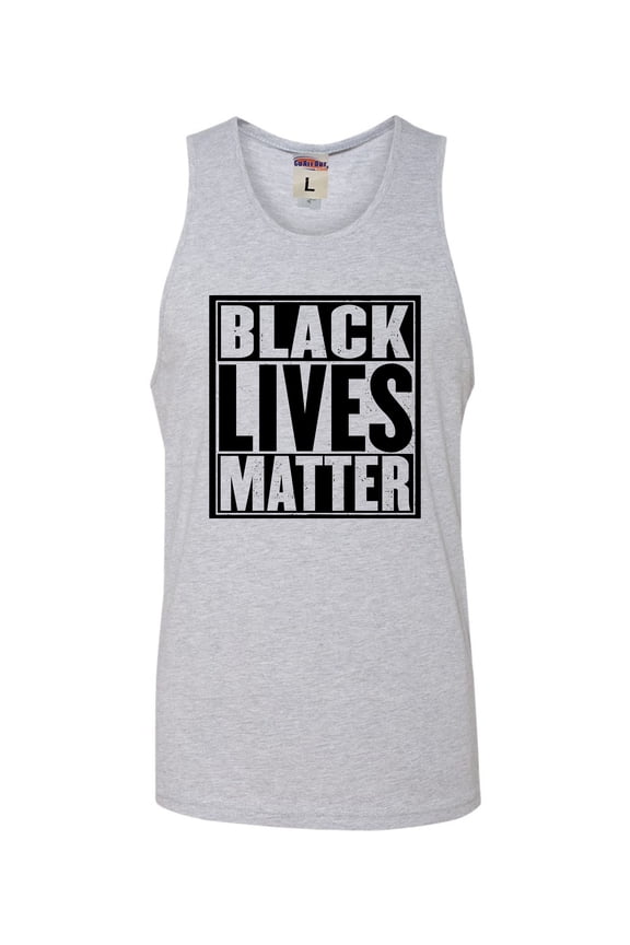 Adult Black Lives Matter Sleeveless Tank Top Cotton T-Shirt