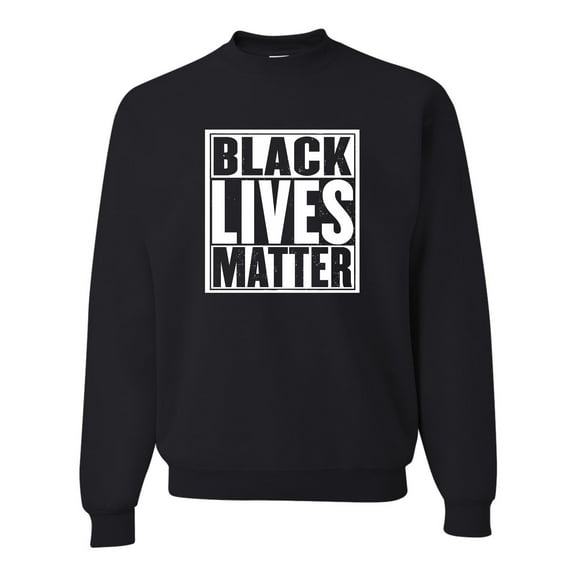Adult Black Lives Matter Sweatshirt Crewneck