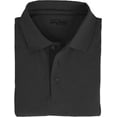thumbnail image 1 of Adult Black Short Sleeve Polo Shirt - Size L - CASE OF 36, 1 of 2