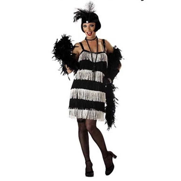 Adult Black/White Jazz Time Honey Costume California Costumes 700