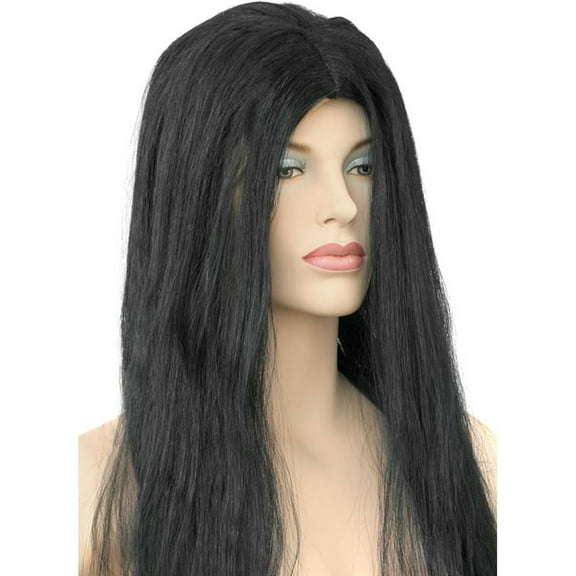 Adult Black Witch Wig