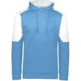 thumbnail image 1 of Adult Blue Chip Hoodie, Columbia Blue & White - 2XL, 1 of 1
