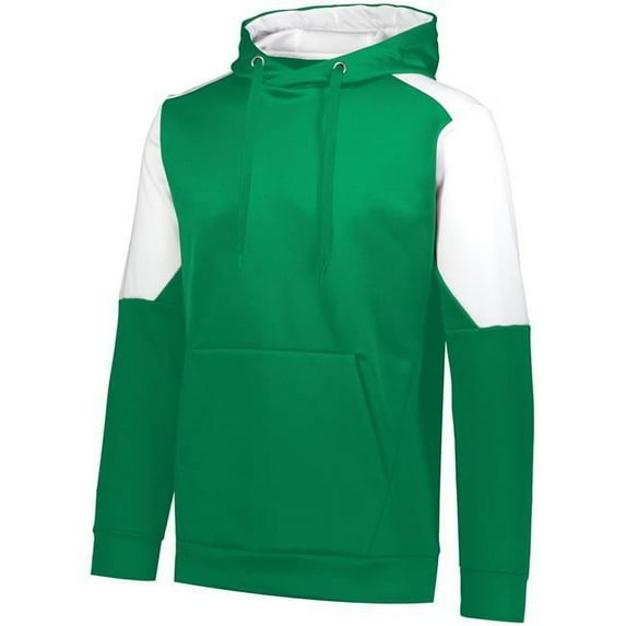 Adult Blue Chip Hoodie, Kelly & White - Small
