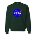 thumbnail image 1 of Adult Blue NASA Logo Sweatshirt Crewneck, 1 of 1