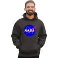 thumbnail image 1 of Adult Blue NASA Logo Sweatshirt Hoodie, 1 of 1