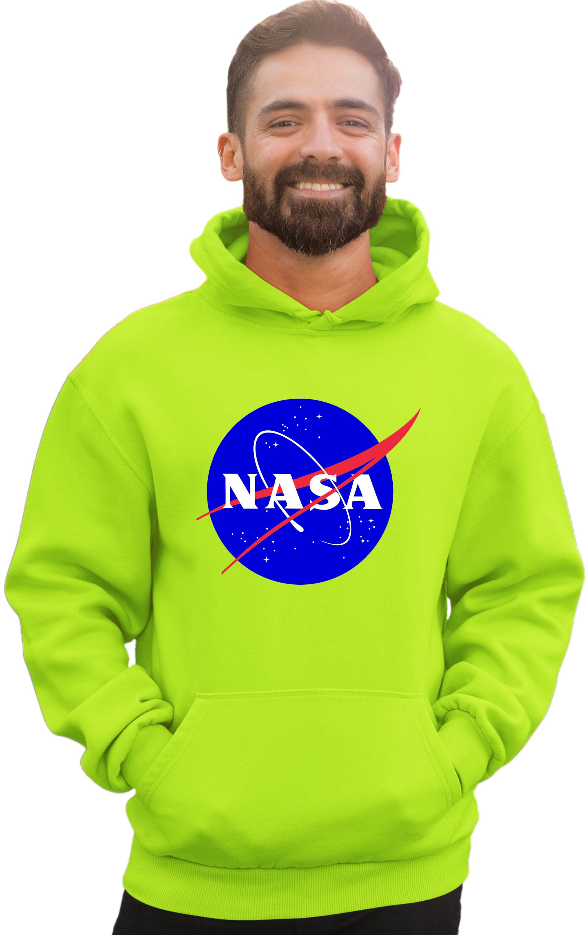 Adult Blue NASA Logo Sweatshirt Hoodie