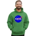 thumbnail image 1 of Adult Blue NASA Logo Sweatshirt Hoodie, 1 of 1