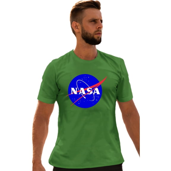 Adult Blue NASA Logo T-Shirt