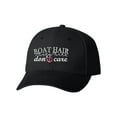 thumbnail image 1 of Adult Boat Hair Don't Care Embroidered Dad Hat Structured Cap, 1 of 1