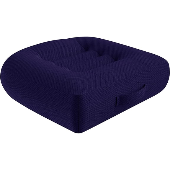 Adult Booster Seat Cushion, Car Seat Cushions for Short People/thick Office Chair Booster Seat Increase Field of View, for Trucks, Car, Office Chair, Home, Wheelchair,angle Lift Seat Cushion, Blue