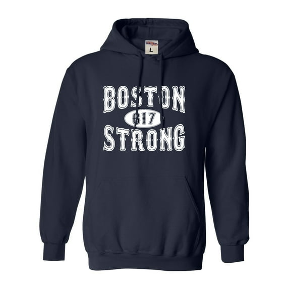 Adult Boston Strong 617 Sweatshirt Hoodie