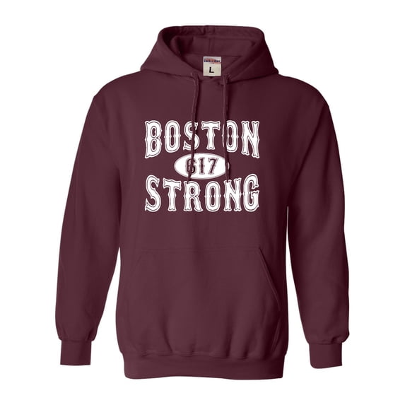 Adult Boston Strong 617 Sweatshirt Hoodie
