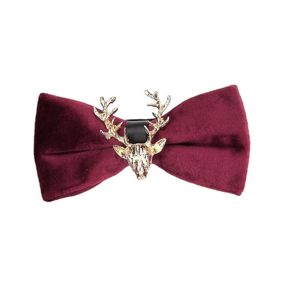 Adult Bowknot Ties Knot Neck Tie for Uniform Cute Necktie Suits Sweet Simple Lazy Person Student Boys Christmas Tie