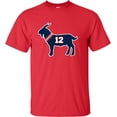 thumbnail image 1 of Adult Brady GOAT T-Shirt, 1 of 1