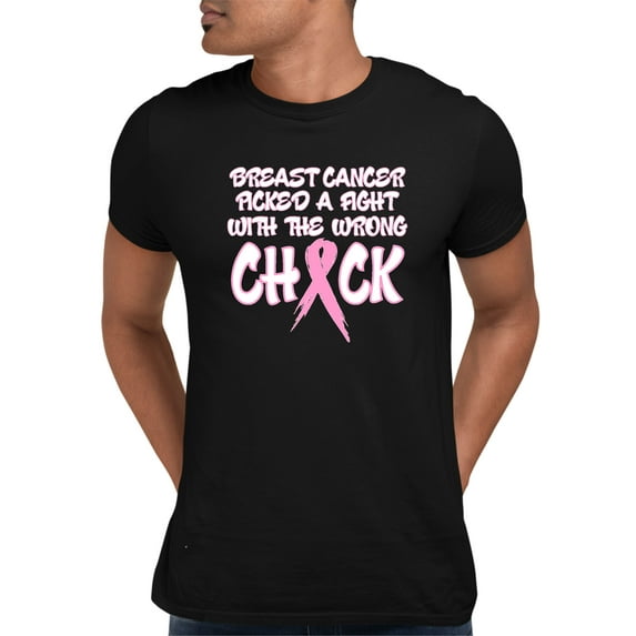 Adult Breast Cancer Picked A Fight With The Wrong Chick T-Shirt
