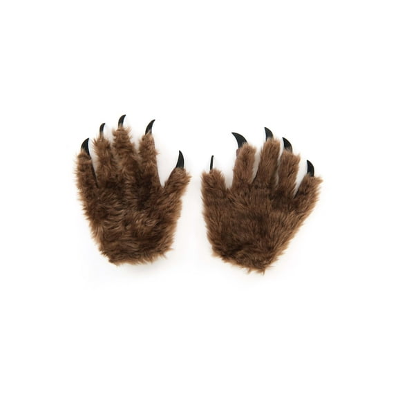 Adult Brown Wolf Paws