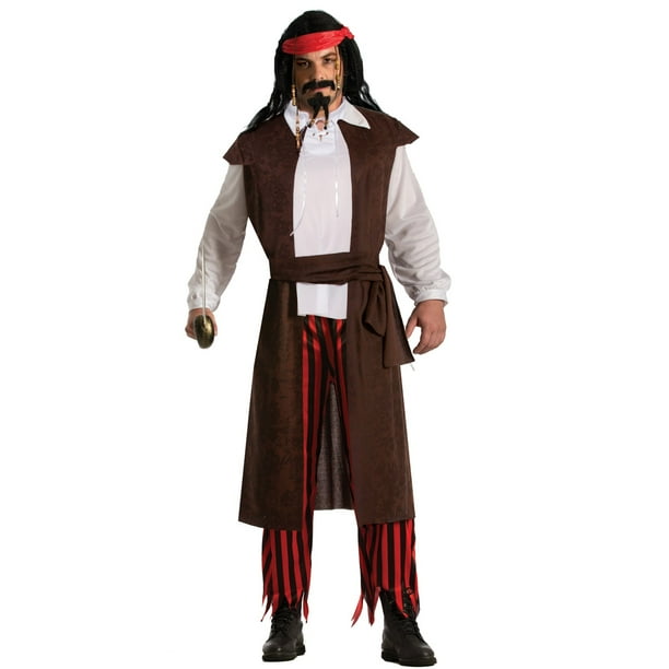 Adult Buccaneer Pirate Costume - Walmart.com