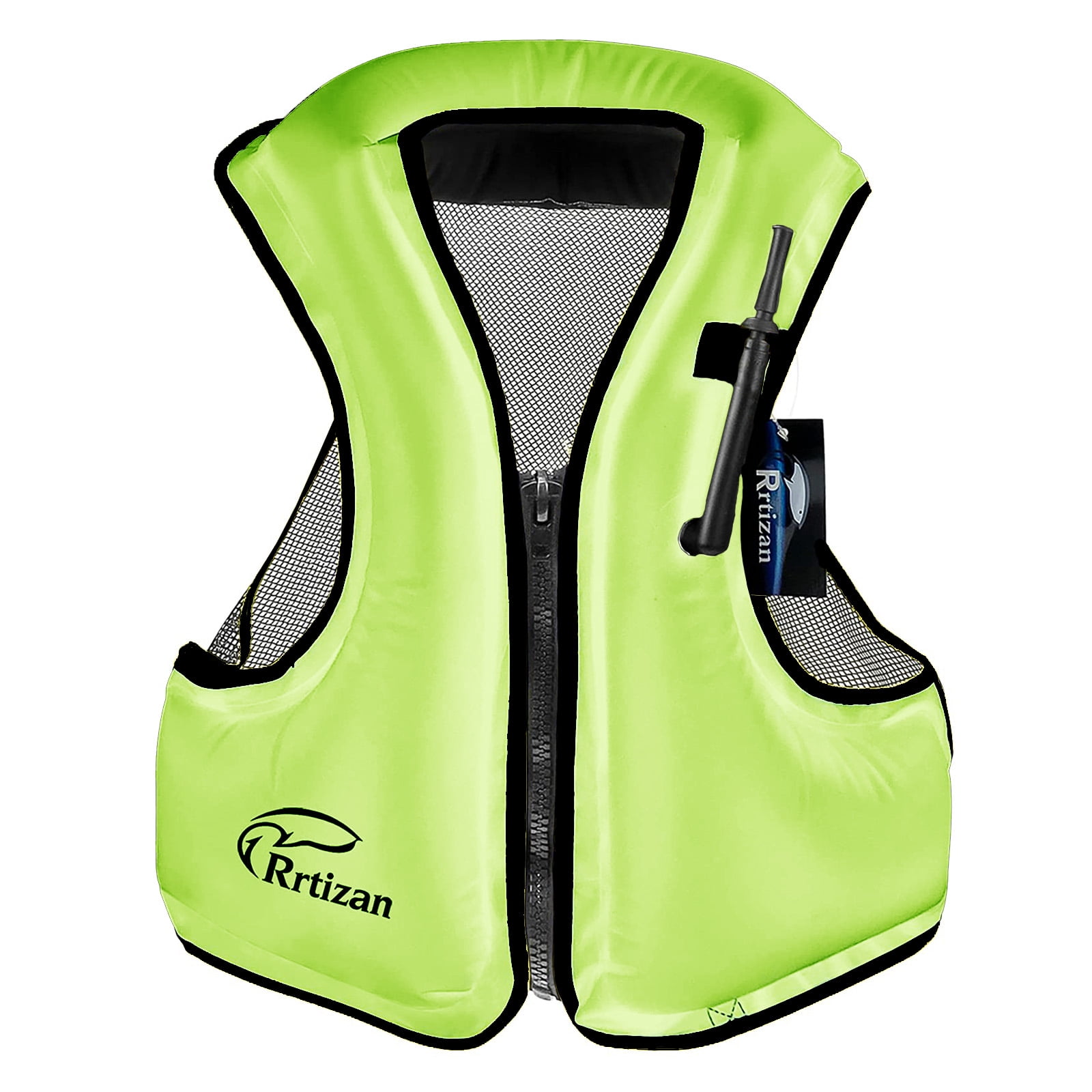 Adult Buoyancy Vest Life Jacket , High Buoyancy, Adjustable Straps, Lightweight Comfortable Quick-Drying Unisex for Boating Fishing Kayaking Swimming Water Sports, Orange