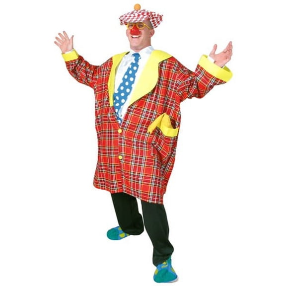 Adult Buttons The Clown Costume~Large 44-46 / Red