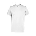 thumbnail image 1 of Adult CVC Short Sleeve Crew Neck T-Shirt, White - Large, 1 of 1