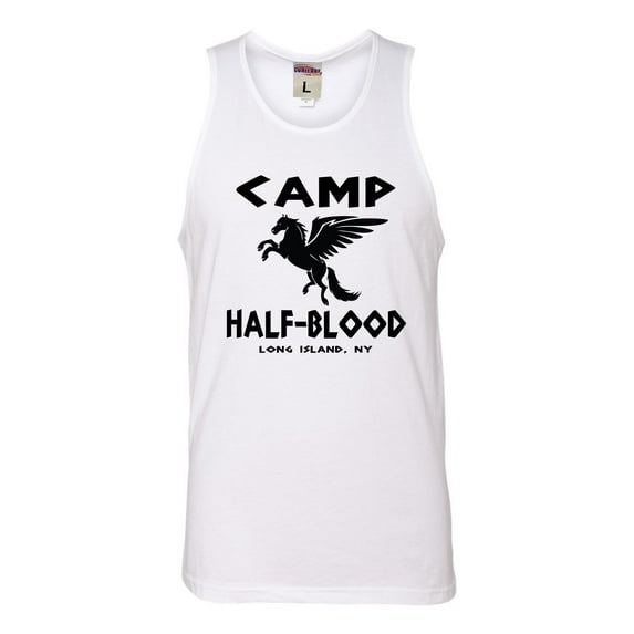 Adult Camp Half-Blood Sleeveless Tank Top Cotton T-Shirt