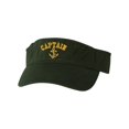 thumbnail image 1 of Adult Captain With Anchor Embroidered Visor Dad Hat, 1 of 1