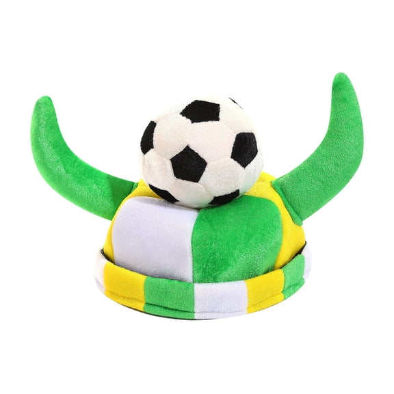 Adult Carnival Football Match Cheer Hat Men Women Refueling Props Bull Head Festival Celebration Party Hat Soccer Fans Caps Novelty Football Headwear Headgear Felt Fisherman's Hat, Gifts, Superbowl