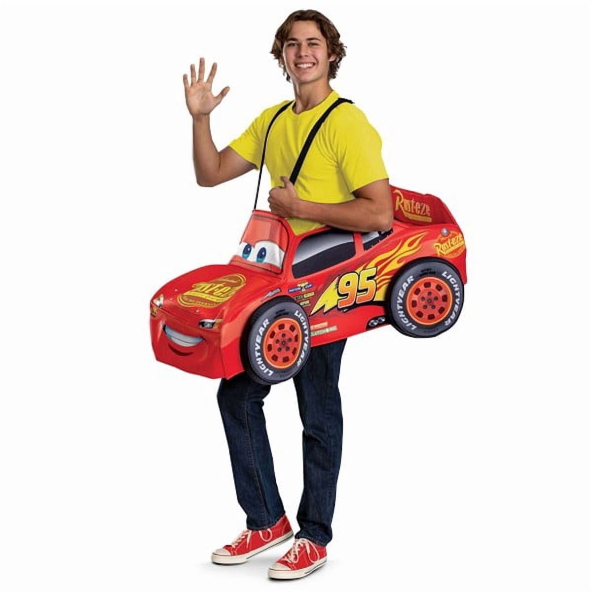 Cars Lightning McQueen 3D Adult Costume | Disney Costumes - Walmart.com