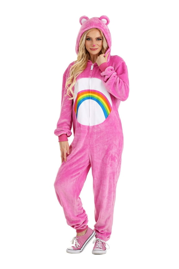 Adult Cheer Bear Care Bear Onesie