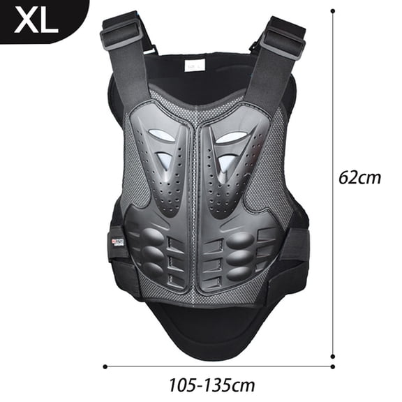 Adult Chest Back Protection Vest For Motocross Skiing Skating Outdoor Driving Motorcycle Dirt Bike Body Armor Protective Gear