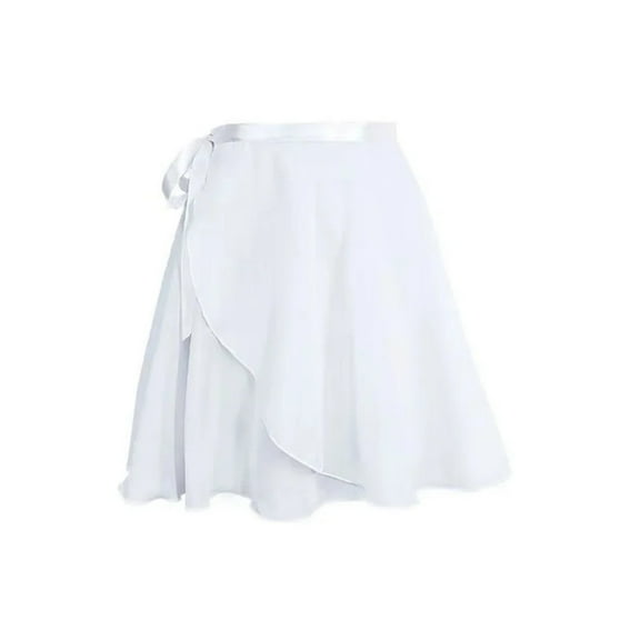 Adult Chiffon Ballet Dance Skirt Women Girls Gymnastics Wrap Skirt Training Ballet Skirts Ballet Dance
