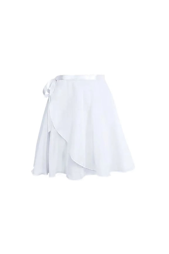 Adult Chiffon Ballet Dance Skirt Women Girls Gymnastics Wrap Skirt Training Ballet Skirts Ballet Dance