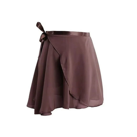 Adult Chiffon Ballet Dance Skirt Women Girls Gymnastics Wrap Skirt Training Ballet Skirts Ballet Dance