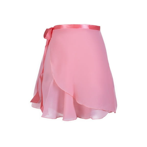 Adult Chiffon Ballet Tutu Dance Skirt Women Girls Gymnastics Wrap Skirt Training Ballet Skirts Ballet Dance