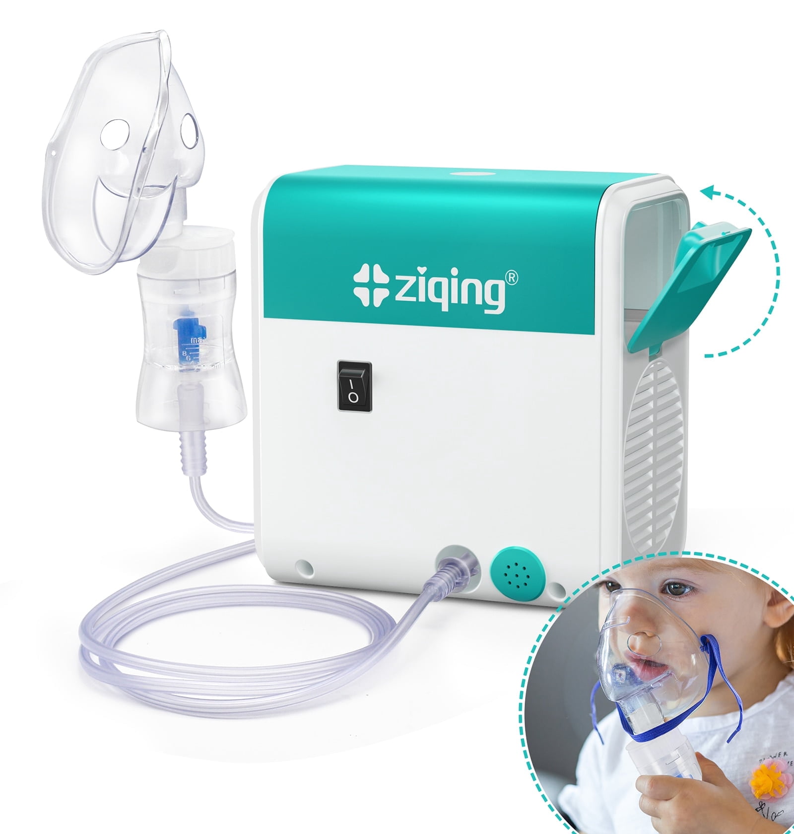 Adult & Child Home Evaporative Humidifier – Adjustable Humidistat, Cool Mist, Quiet Operation for Bedroom, Living Room & Whole House
