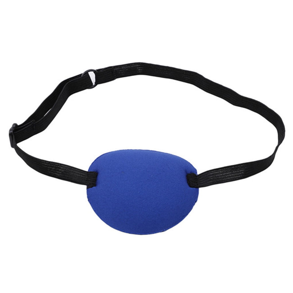 Adult Child Single Eye Cover Eyeshade One-eyed Cover Portable Soft Eye Patch Amblyopia Traning Goggles
