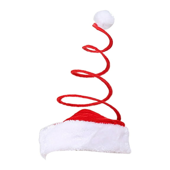 Adult Children Long Christmas Hat for Plush Santa Claus Cap New Year Christmas Party Decoration Headdress Party Favors