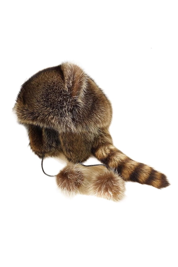 Adult Children Plush Hat Ladies Outdoor Mongolian Hat for Travel Skiing Cycling